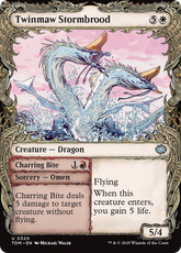 Tempesdrago da Bocarra Dupla / Twinmaw Stormbrood - Magic: The Gathering - MoxLand